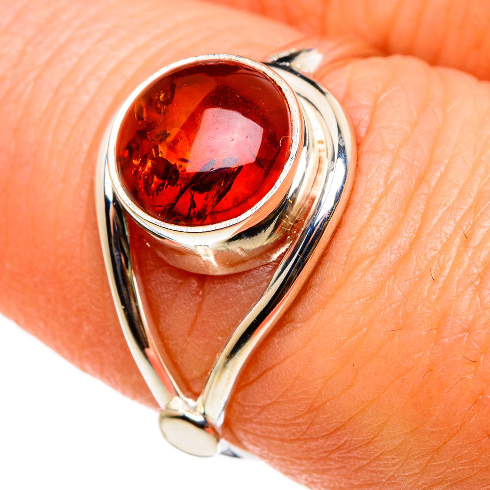 Baltic Amber Rings handcrafted by Anasilvercos - RING86842