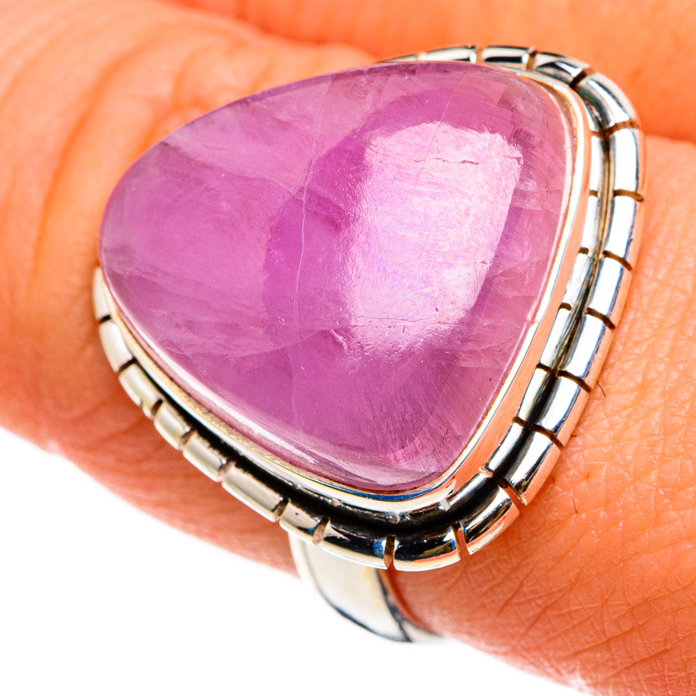 Kunzite Rings handcrafted by Anasilvercos - RING86845