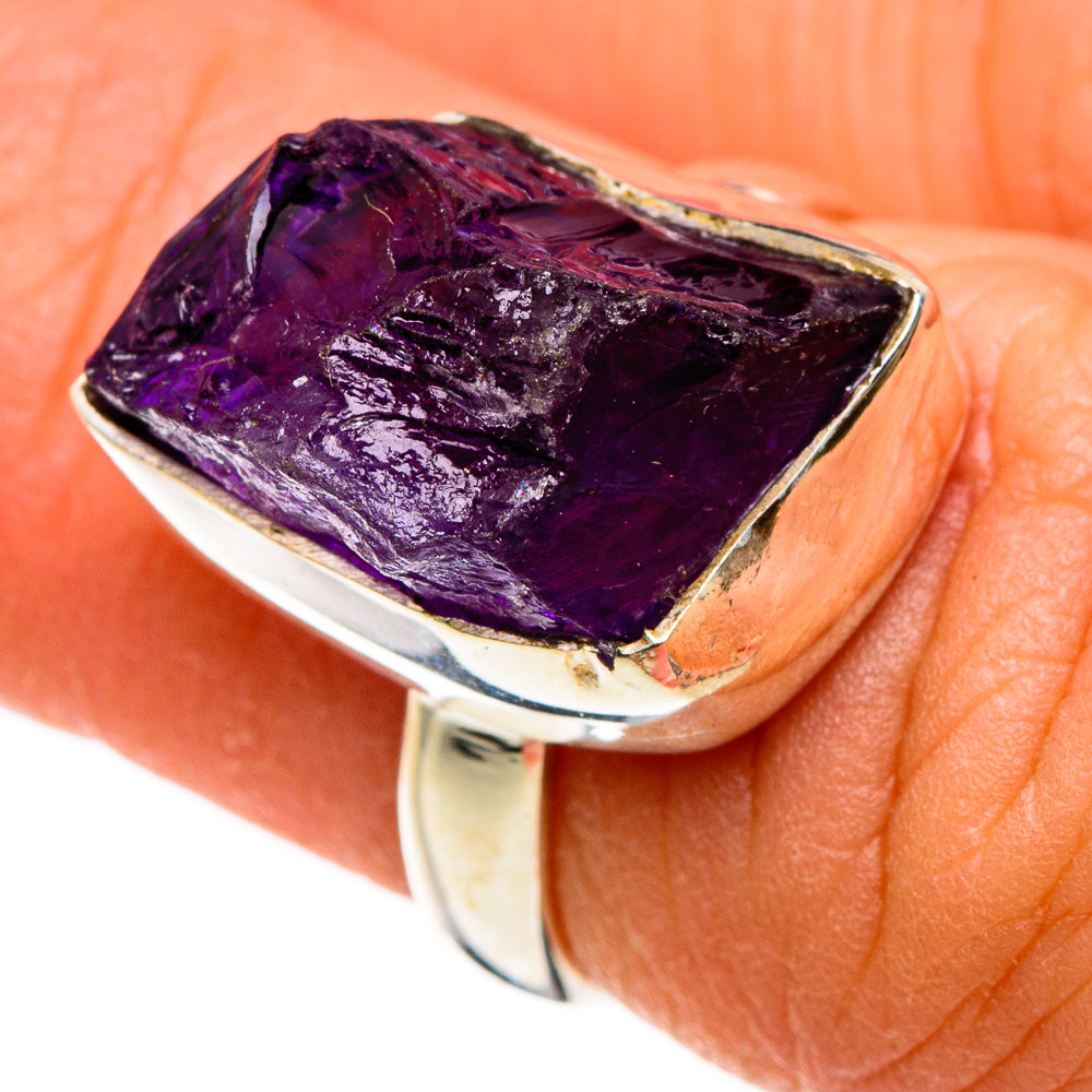 Amethyst Rings handcrafted by Anasilvercos - RING86877