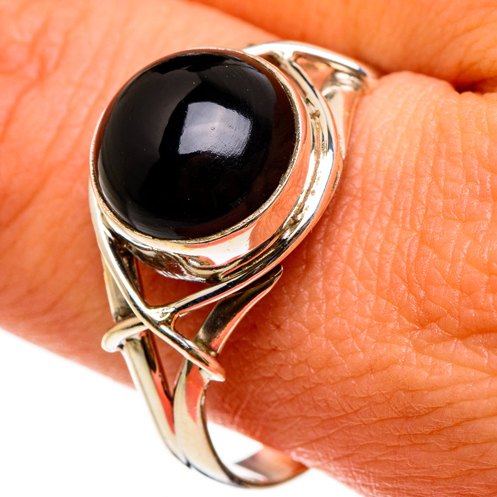 Black Onyx Rings handcrafted by Anasilvercos - RING86880