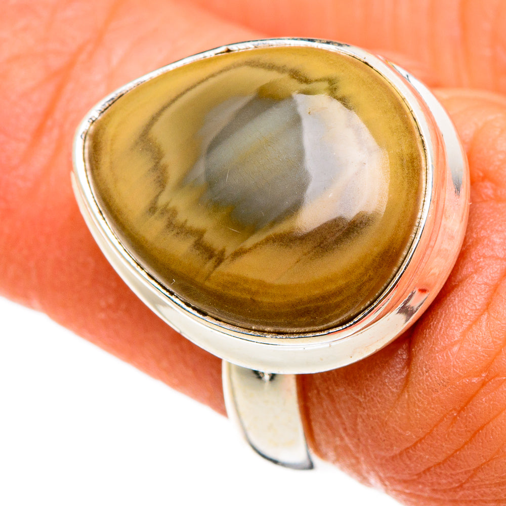 Willow Creek Jasper Rings handcrafted by Anasilvercos - RING86899