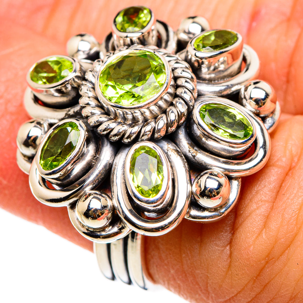 Peridot Rings handcrafted by Anasilvercos - RING86941