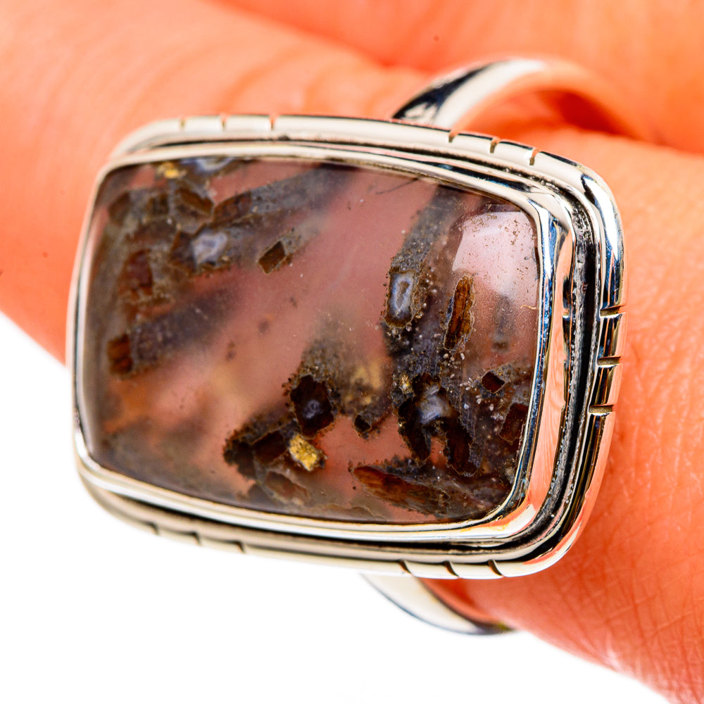 Turkish Tube Agate Rings handcrafted by Anasilvercos - RING86946