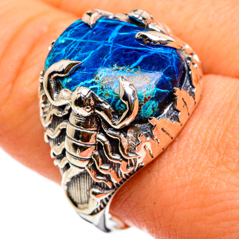 Shattuckite Rings handcrafted by Anasilvercos - RING86975