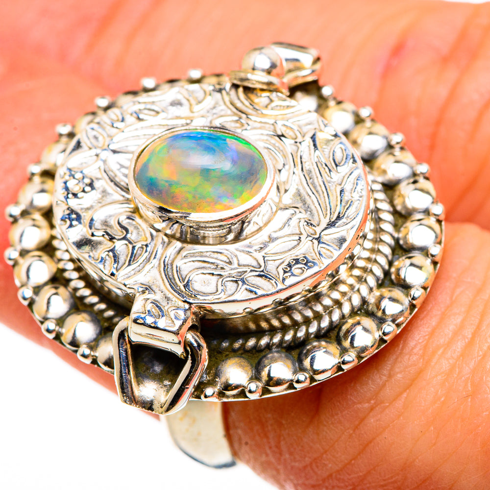 Ethiopian Opal Rings handcrafted by Anasilvercos - RING87002