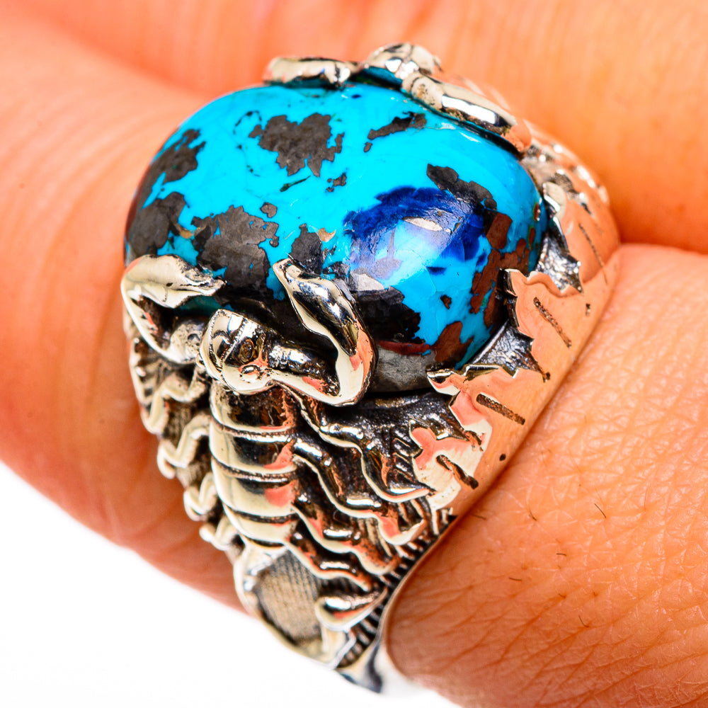 Shattuckite Rings handcrafted by Anasilvercos - RING87006