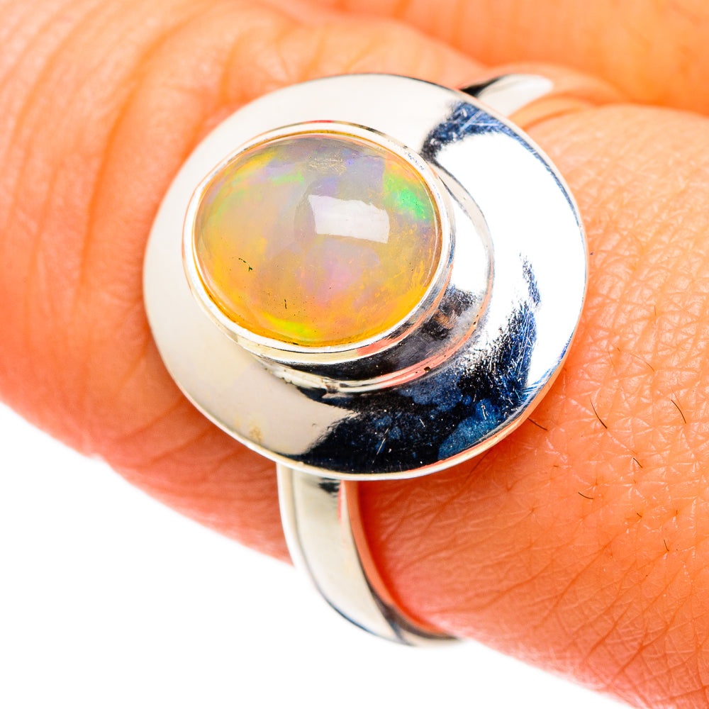 Ethiopian Opal Rings handcrafted by Anasilvercos - RING87049