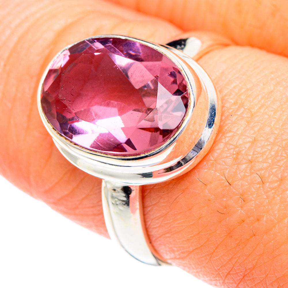 Color Change Alexandrite (Lab.) Rings handcrafted by Anasilvercos - RING87100