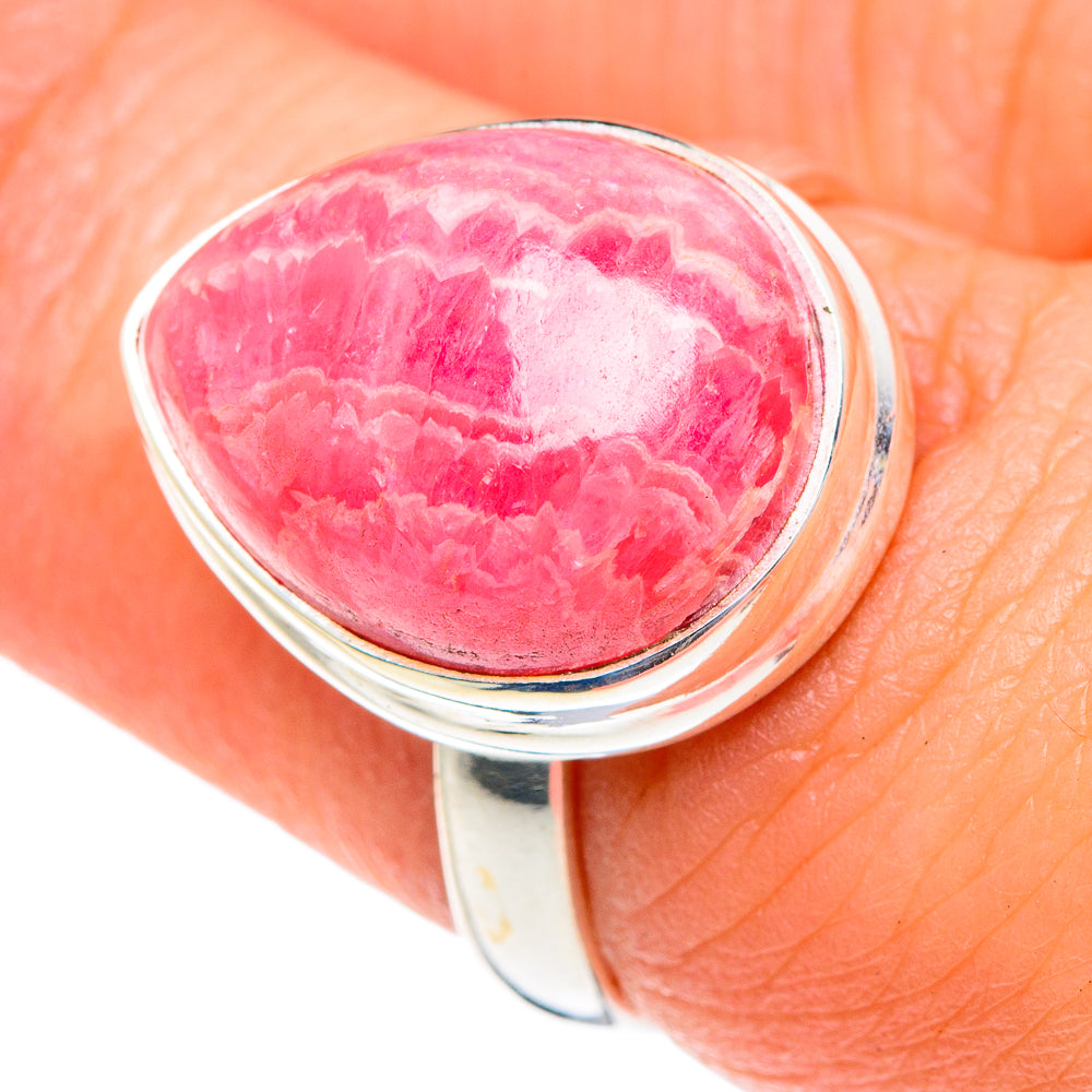Rhodochrosite Rings handcrafted by Anasilvercos - RING87132