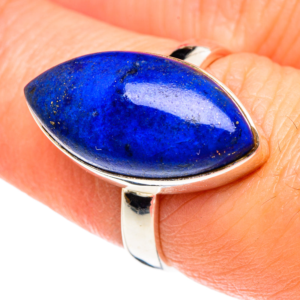 Lapis Lazuli Rings handcrafted by Anasilvercos - RING87139