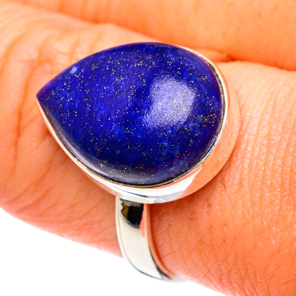 Lapis Lazuli Rings handcrafted by Anasilvercos - RING87199