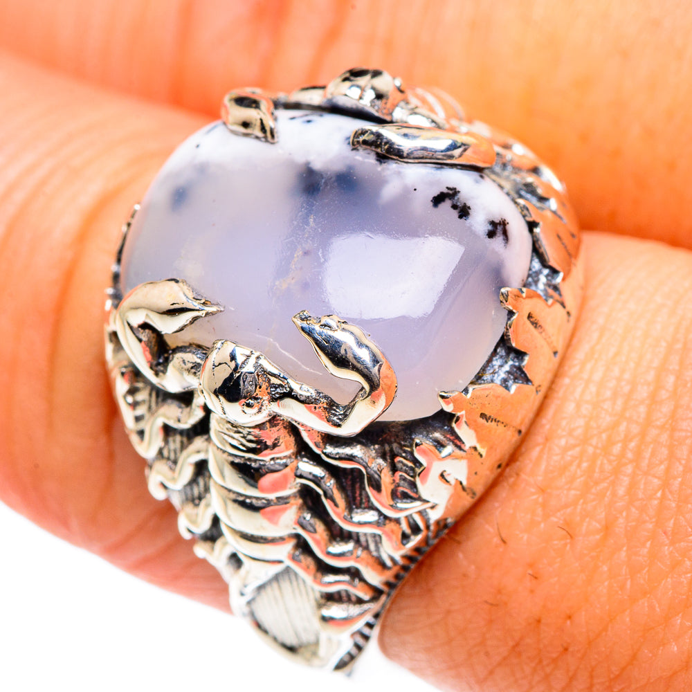 Dendritic Opal Rings handcrafted by Anasilvercos - RING87202