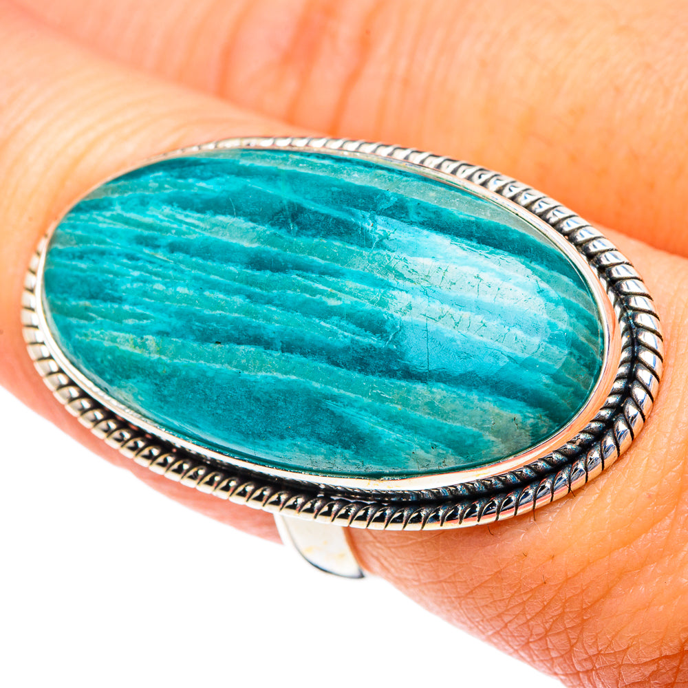 Amazonite Rings handcrafted by Anasilvercos - RING87232