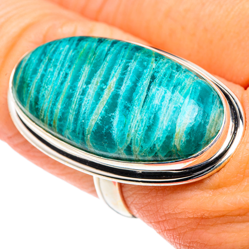 Amazonite Rings handcrafted by Anasilvercos - RING87255