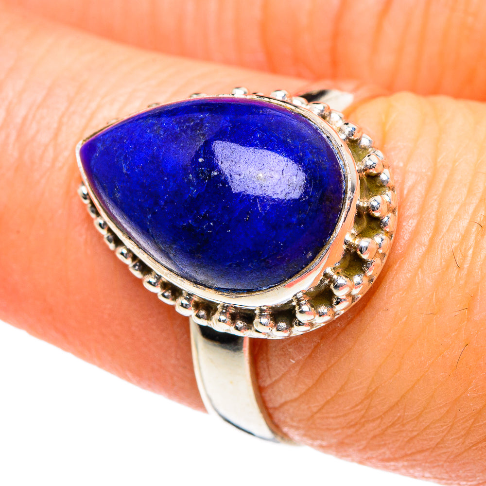 Lapis Lazuli Rings handcrafted by Anasilvercos - RING87258