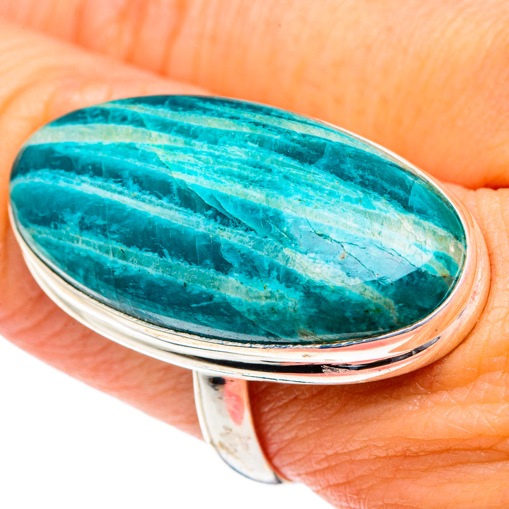 Amazonite Rings handcrafted by Anasilvercos - RING87290