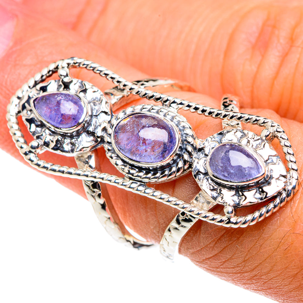 Tanzanite Rings handcrafted by Anasilvercos - RING87405