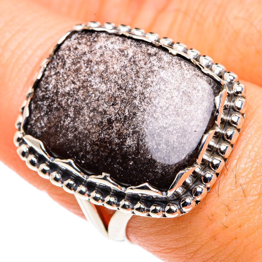 Smoky Quartz Rings handcrafted by Anasilvercos - RING87533