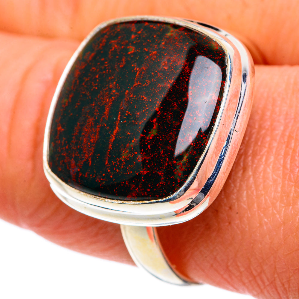 Bloodstone Rings handcrafted by Anasilvercos - RING87566