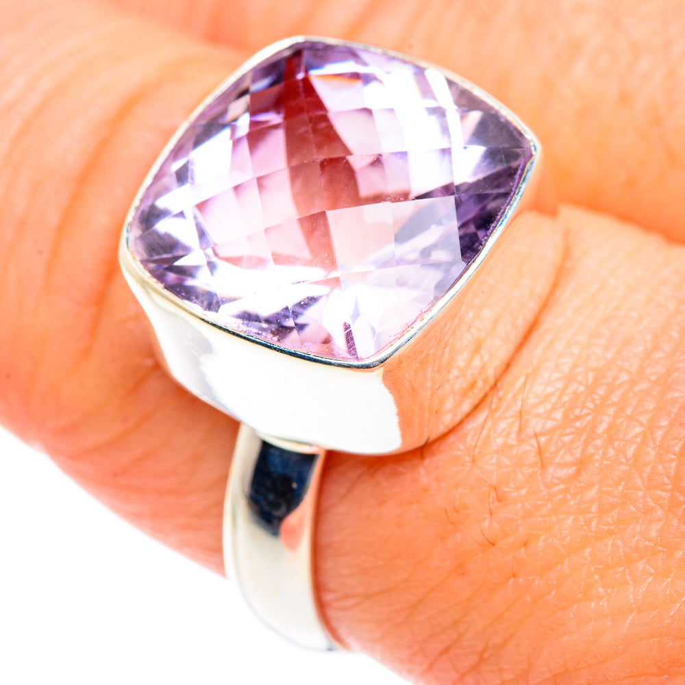 Kunzite Rings handcrafted by Anasilvercos - RING87569