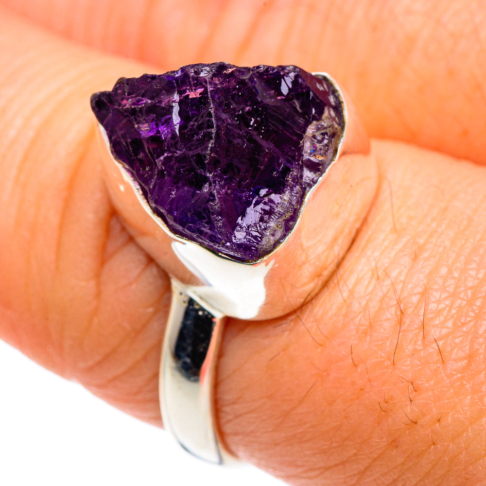 Amethyst Rings handcrafted by Anasilvercos - RING87570