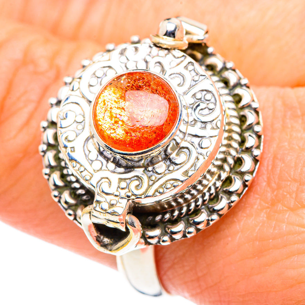 Sunstone Rings handcrafted by Anasilvercos - RING87630