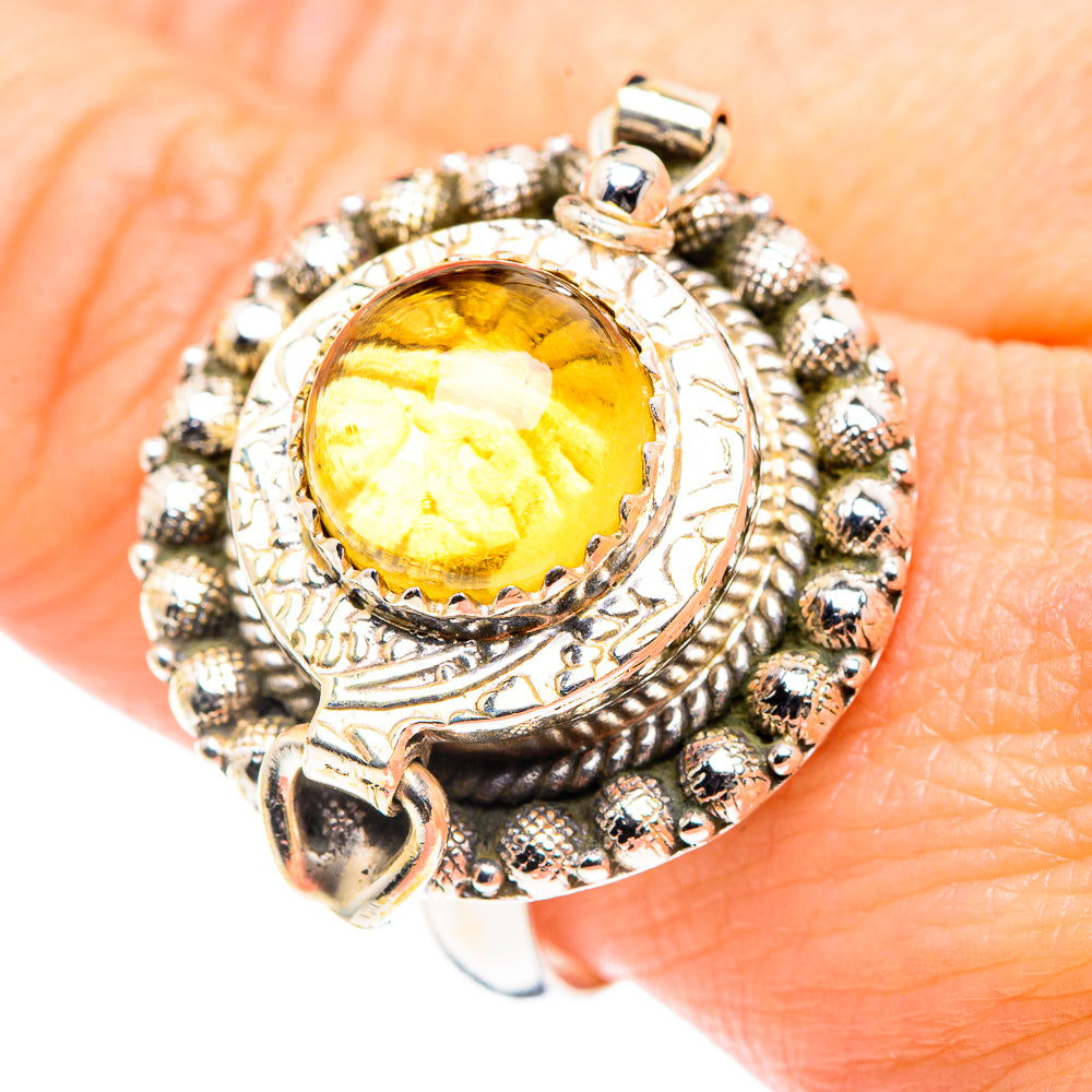 Citrine Rings handcrafted by Anasilvercos - RING87631