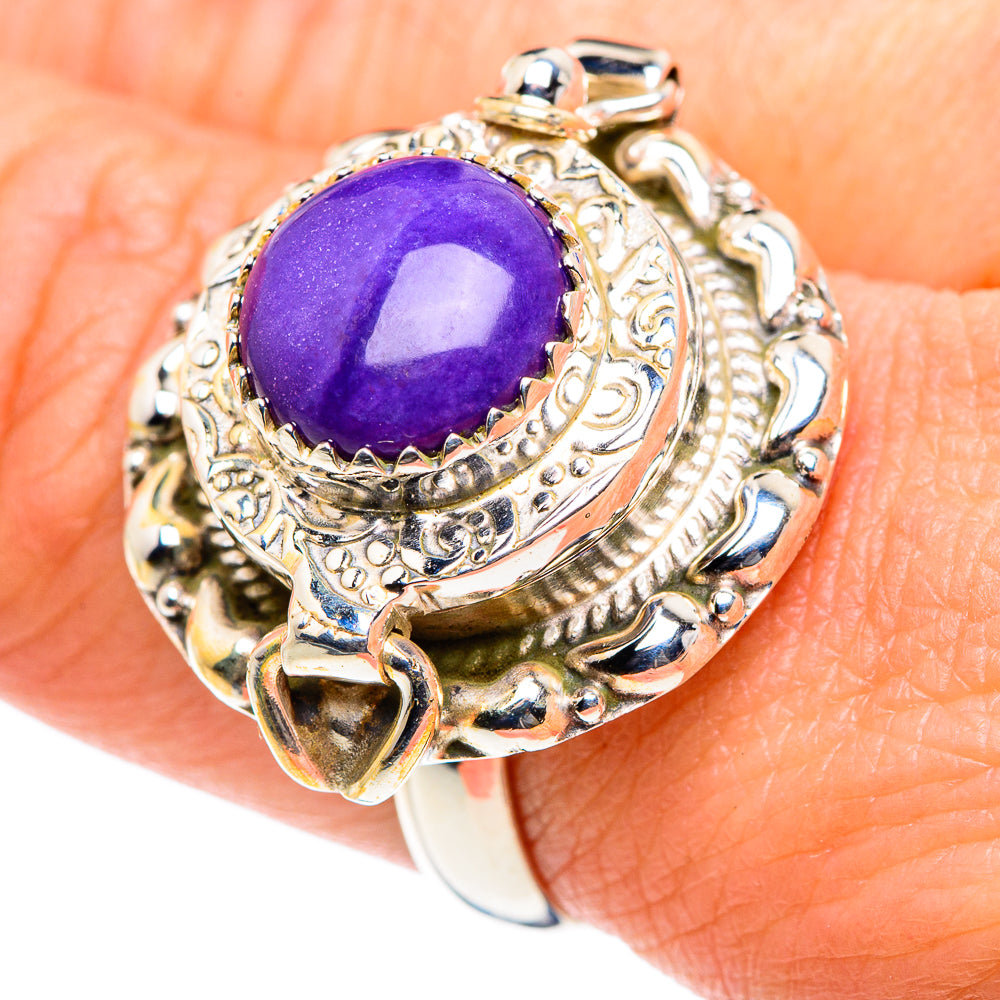 Charoite Rings handcrafted by Anasilvercos - RING87638