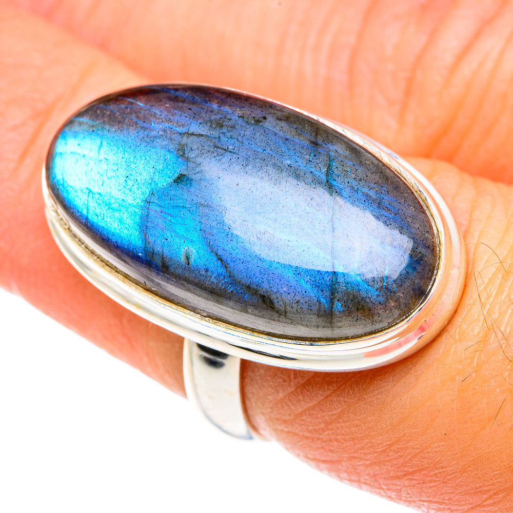 Labradorite Rings handcrafted by Anasilvercos - RING87690