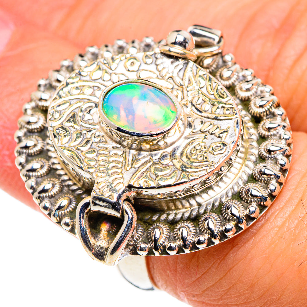 Ethiopian Opal Rings handcrafted by Anasilvercos - RING87713