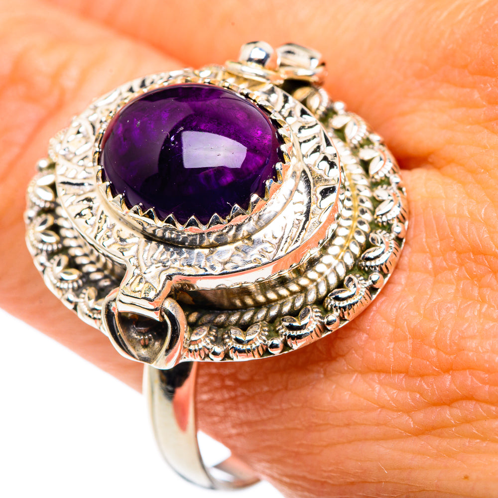 Amethyst Rings handcrafted by Anasilvercos - RING87739