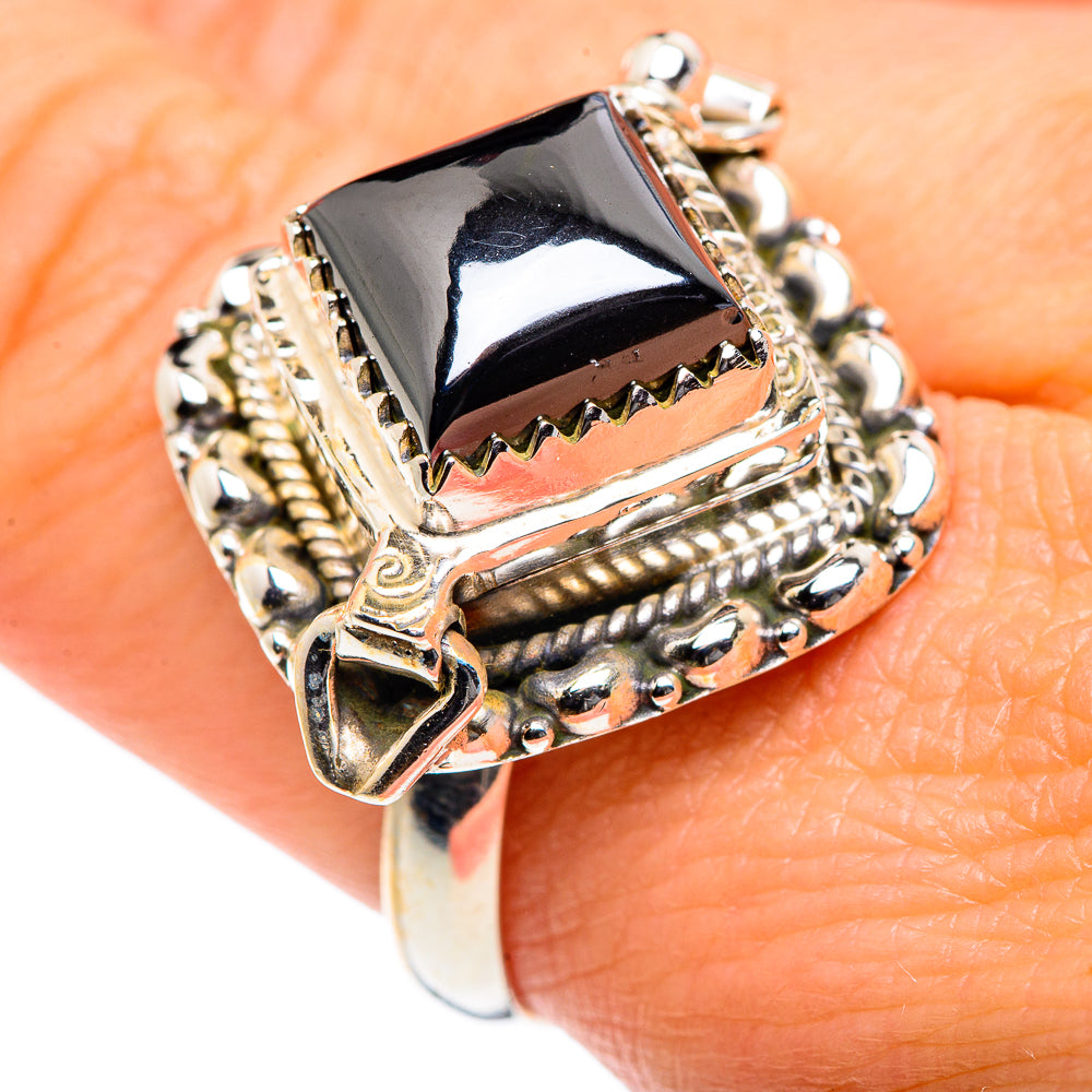 Hematite Rings handcrafted by Anasilvercos - RING87750