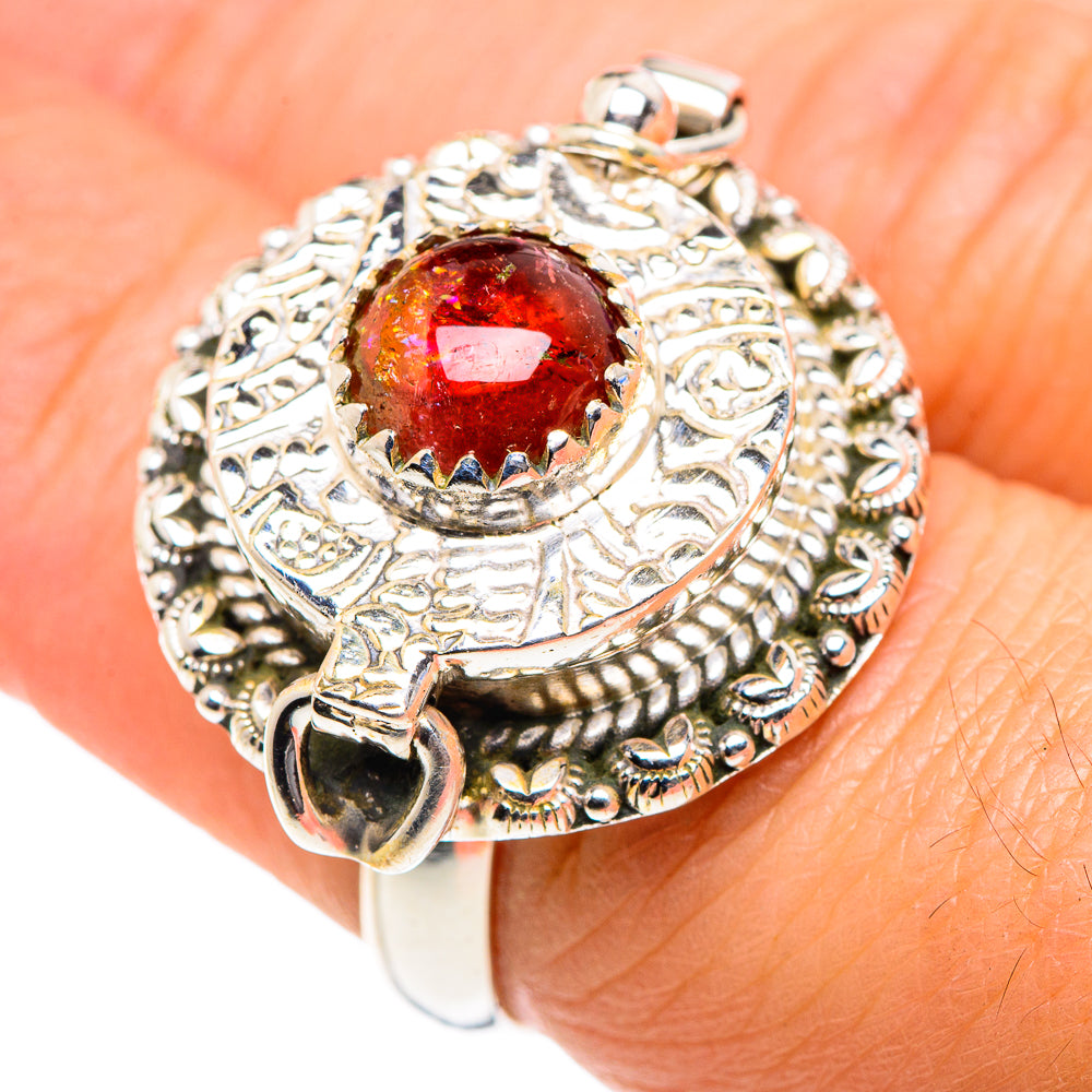Garnet Rings handcrafted by Anasilvercos - RING87772