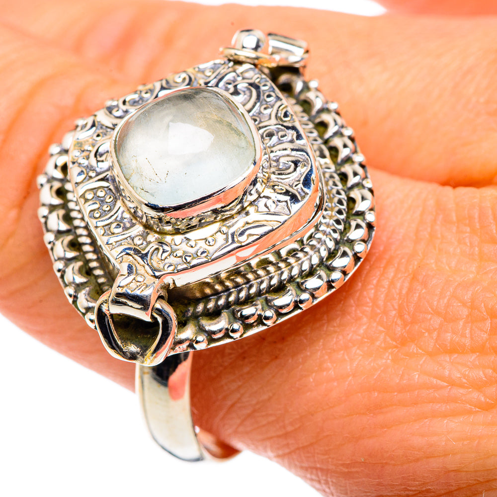 Aquamarine Rings handcrafted by Anasilvercos - RING87775