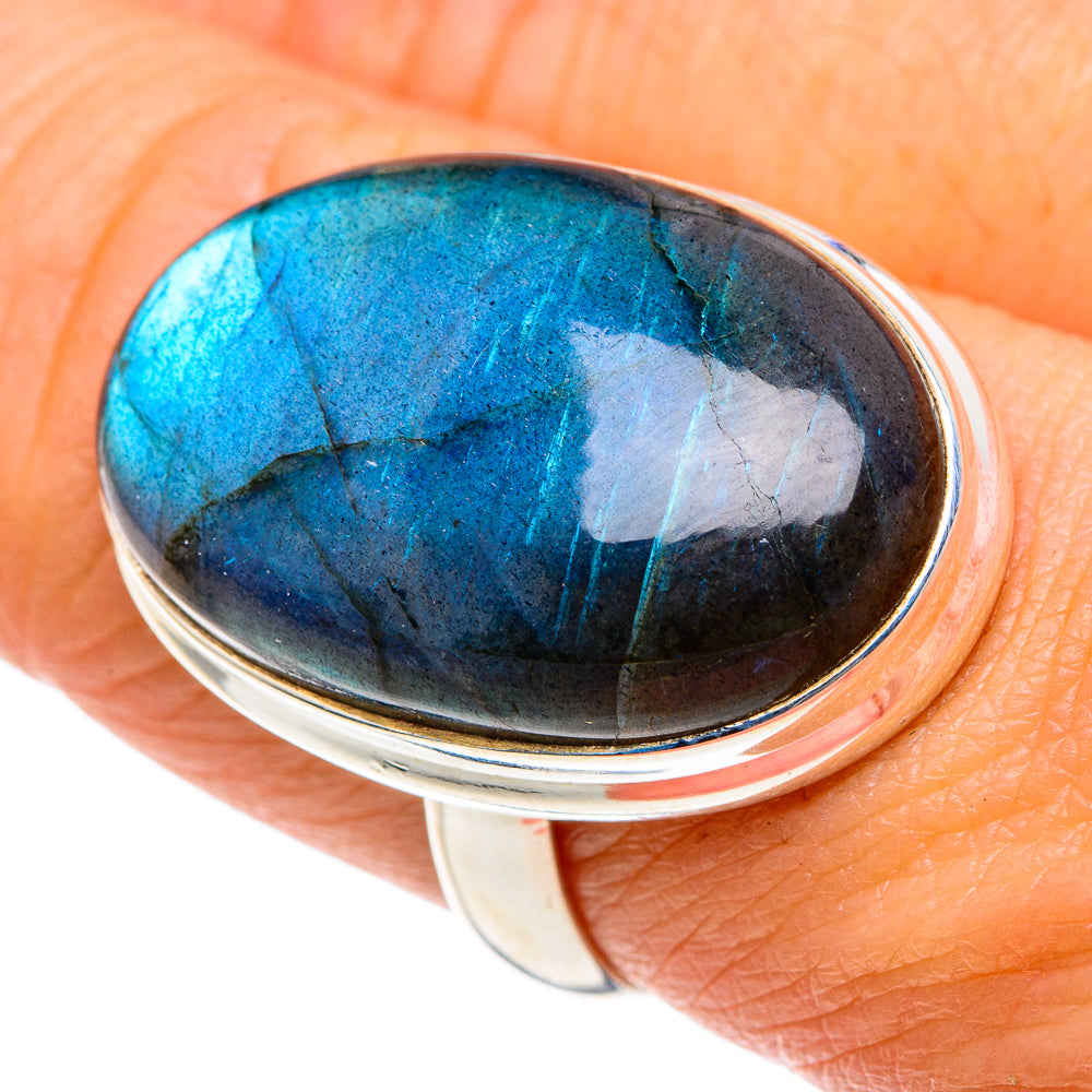 Labradorite Rings handcrafted by Anasilvercos - RING87788