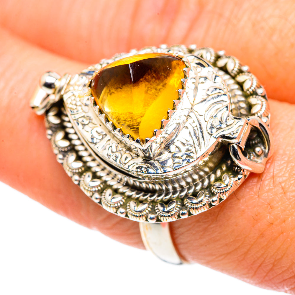 Citrine Rings handcrafted by Anasilvercos - RING87798