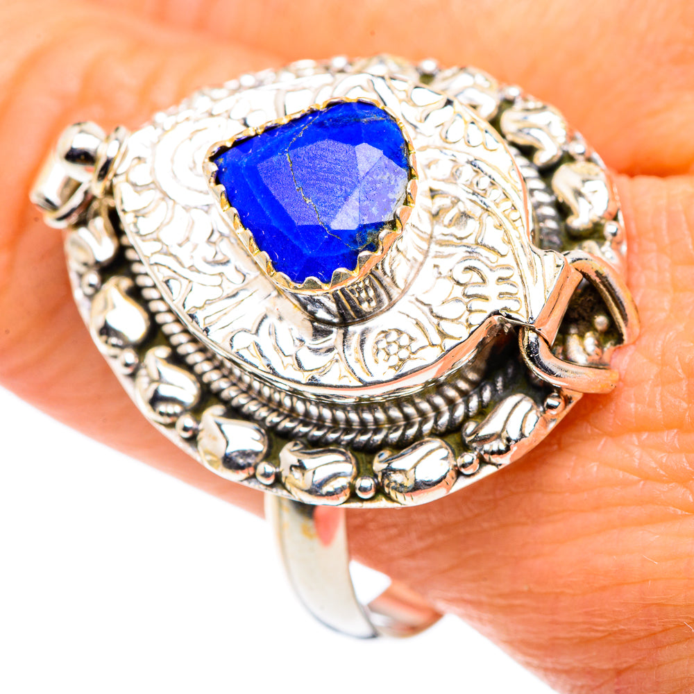 Lapis Lazuli Rings handcrafted by Anasilvercos - RING87820