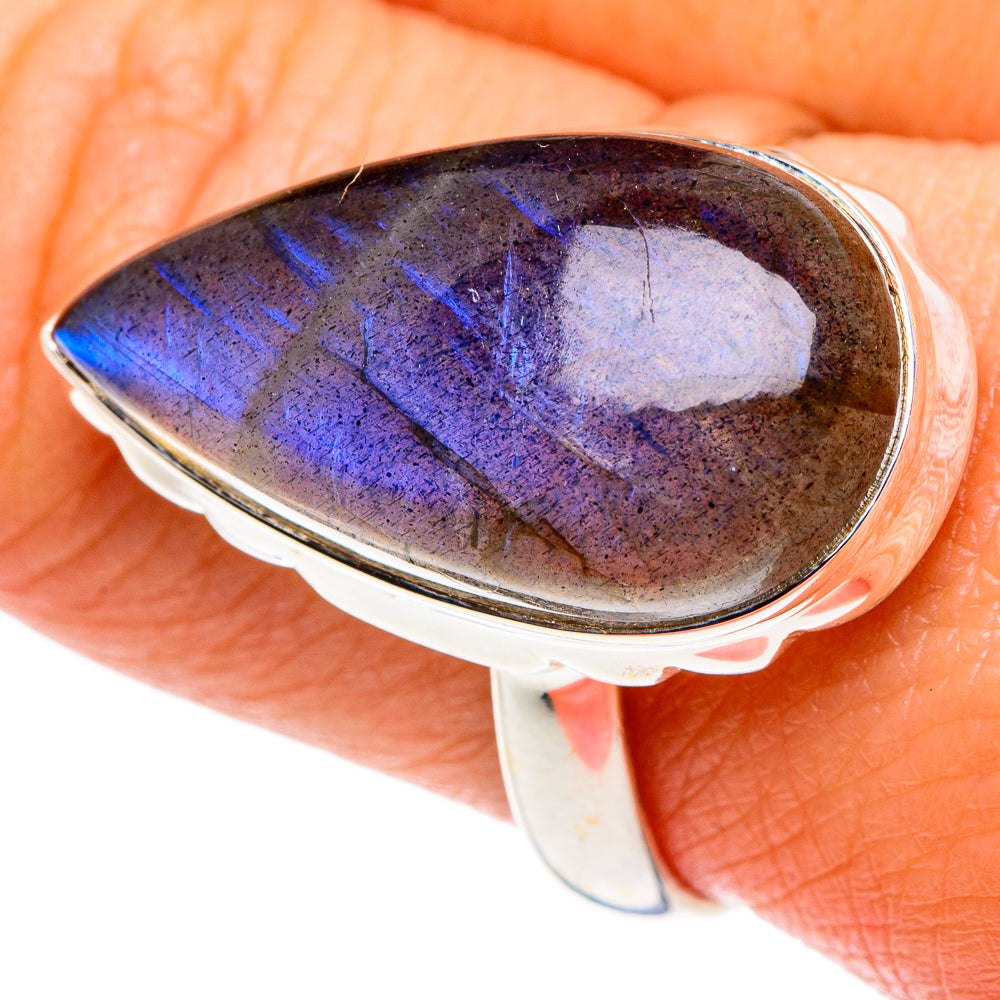 Labradorite Rings handcrafted by Anasilvercos - RING87882
