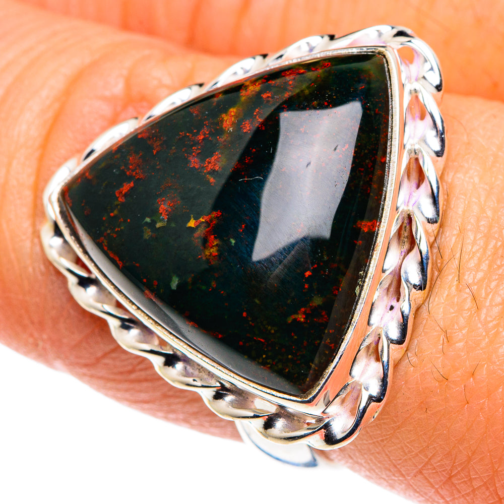 Bloodstone Rings handcrafted by Anasilvercos - RING87903