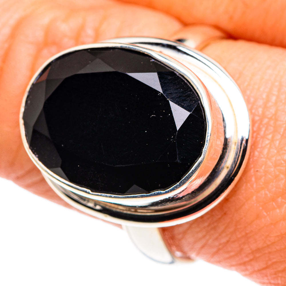 Black Onyx Rings handcrafted by Anasilvercos - RING87922