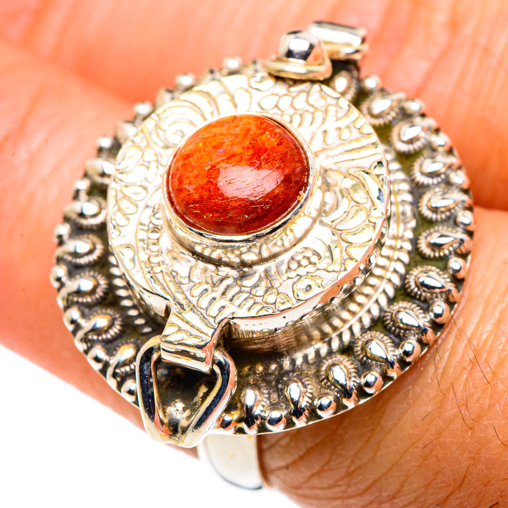 Sunstone Rings handcrafted by Anasilvercos - RING88046