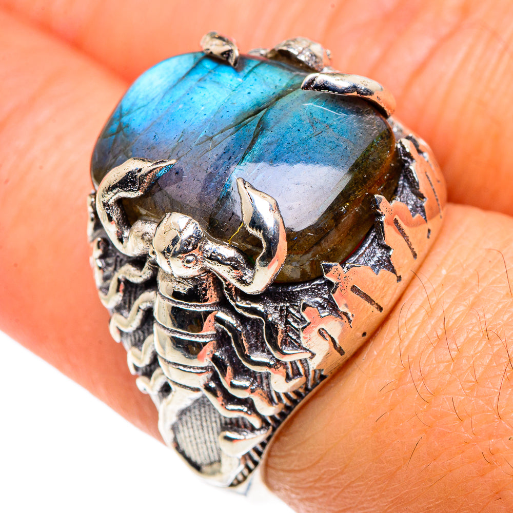 Labradorite Rings handcrafted by Anasilvercos - RING88119