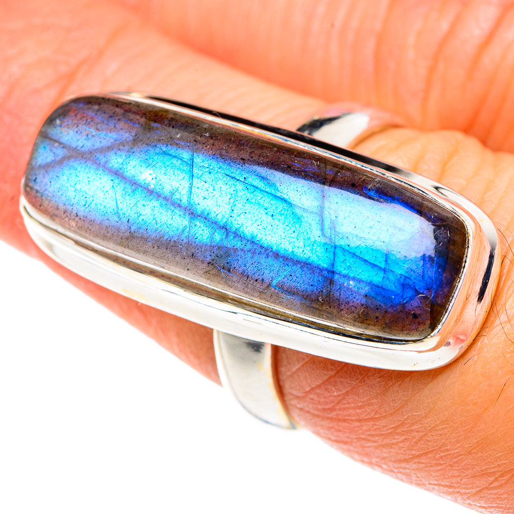 Labradorite Rings handcrafted by Anasilvercos - RING88120