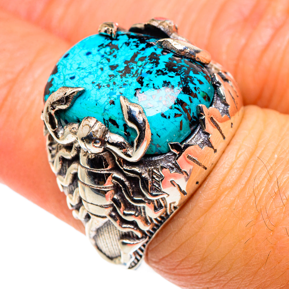Shattuckite Rings handcrafted by Anasilvercos - RING88121