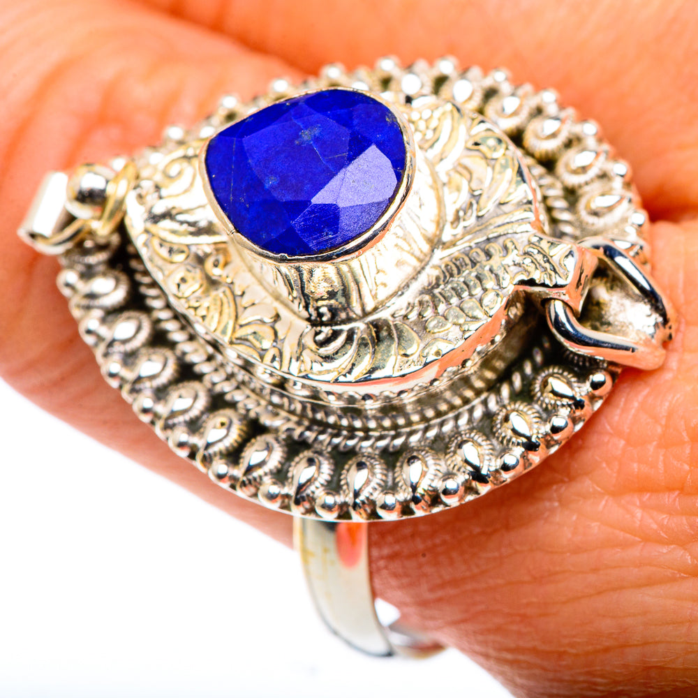 Lapis Lazuli Rings handcrafted by Anasilvercos - RING88123