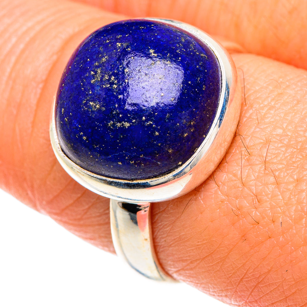 Lapis Lazuli Rings handcrafted by Anasilvercos - RING88234