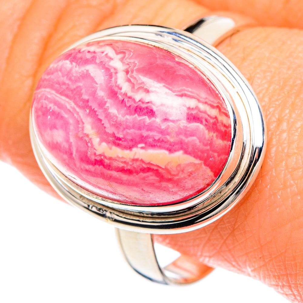 Rhodochrosite Rings handcrafted by Anasilvercos - RING88270