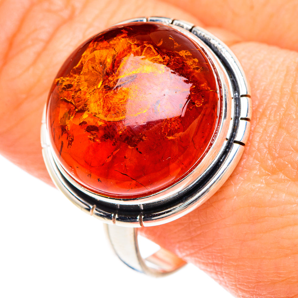 Baltic Amber Rings handcrafted by Anasilvercos - RING88297