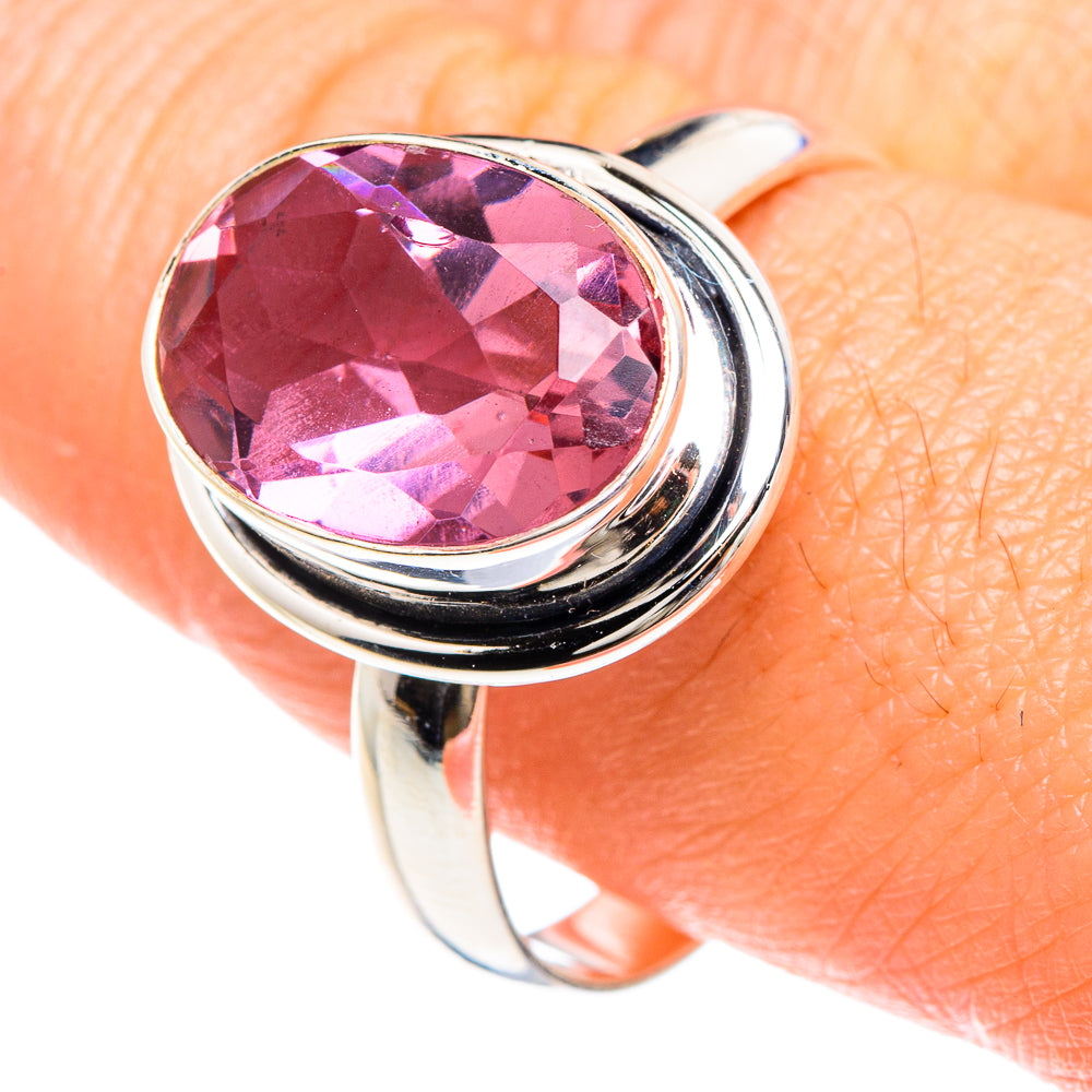 Color Change Alexandrite (Lab.) Rings handcrafted by Anasilvercos - RING88302