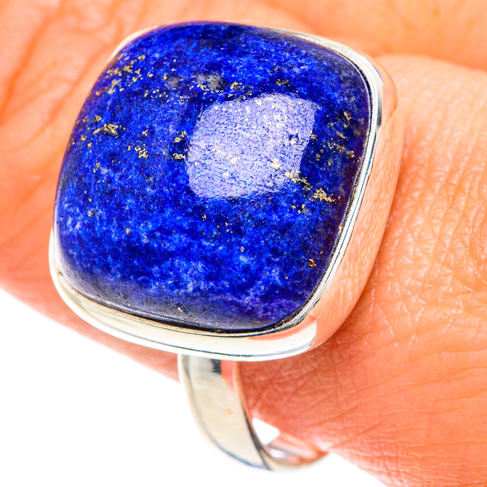 Lapis Lazuli Rings handcrafted by Anasilvercos - RING88308